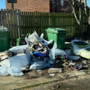 A stock photo of fly-tipping in Warrington