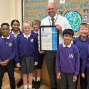 Latchford St James receives UNICEF award