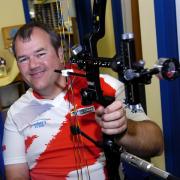 John Stubbs started his London 2012 Paralympic archery bid this afternoon, Thursday