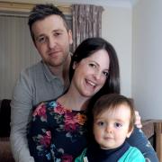 Gary Boldsworth who was Tim's friend with fiance Vicky Lamb and son Dylan