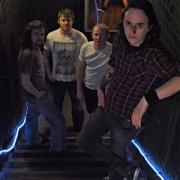 Titors Isignia are bassist Peter Murphy, drummer Ste Swift, lead singer Stu Oggy and lead guitarist Rob James