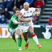 Ryan Hall in action against Ireland. Picture: SWpix