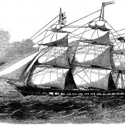 A contemporary artist’s impression of RMS Tayleur.