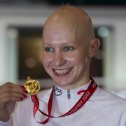 England's Joanna Rowsell was spurred on by the Glasgow crowd
