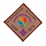A happy 65th birthday to 1st Culcheth Scouts