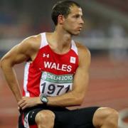 Rhys Williams is the second Welsh athlete to test positive. Picture courtesy of Press Assocation