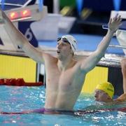 Scotland's Daniel Wallace was thrilled with his victory. Picture courtesy of Press Association.