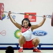 Zoe Smith lifted 118kg to cement her gold medal win. Picture courtesy of Press Association