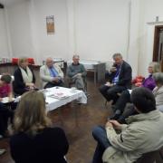 David Mowat addressing the problem at St Wilfrid's Parish Hall