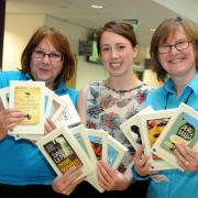 The library team Jan Puzylo, Jenny Graham and Jo Unsworth
