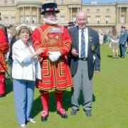 Mary and Arthur made their third visit in 10 years to Buckingham Palace