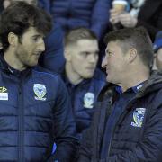 Stefan Ratchford, talking to boss Tony Smith on the sidelines. Picture by Mike Boden