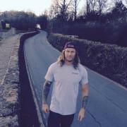 Warrington Wolves star Ashton Sims has been modelling a selection of Ives products after becoming a brand ambassador