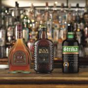 European drinks will be replaced with E&J Brandy (the number two selling brandy in the USA), Black Bottle (the number one selling brandy in Australia) and Strika, a herbal liqueur produced in England.