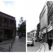 Sankey Street then and now