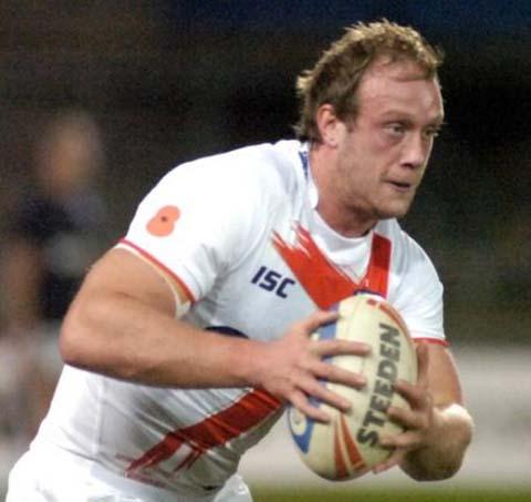 Chris Hill during his debut England campaign last autumn