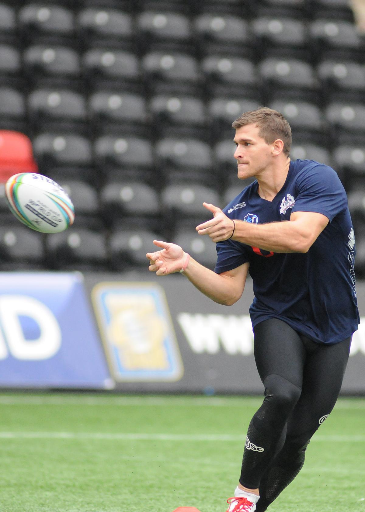 USA World Cup training session at Security Select Stadium in Widnes - Taylor Welch