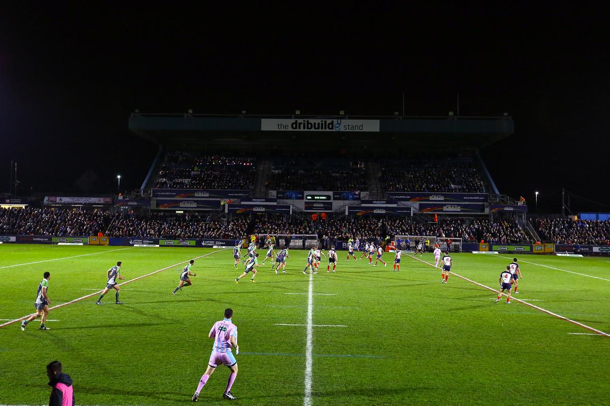 Cook Islands v USA at Bristol Memorial Stadium. Picture: SWpix