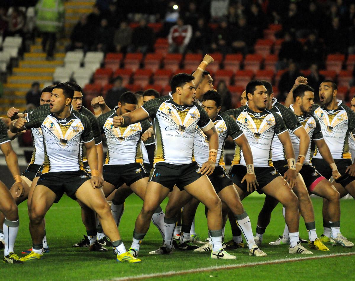 Cook Islands v Tonga at Leigh Sports Village