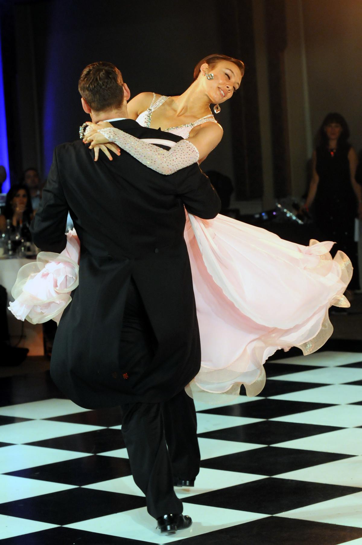 Paul Gallon dancing the waltz