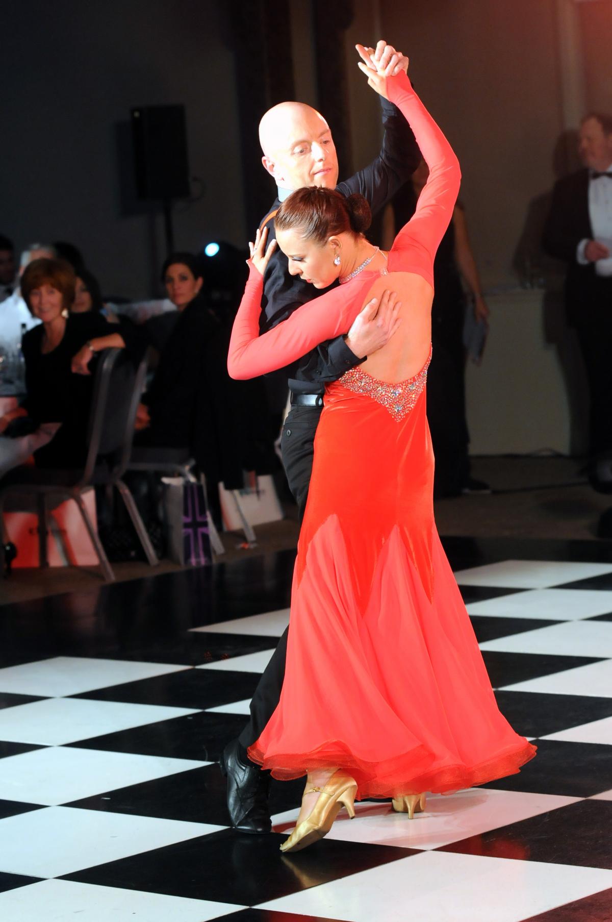Gary Cookson performing his Argentine tango