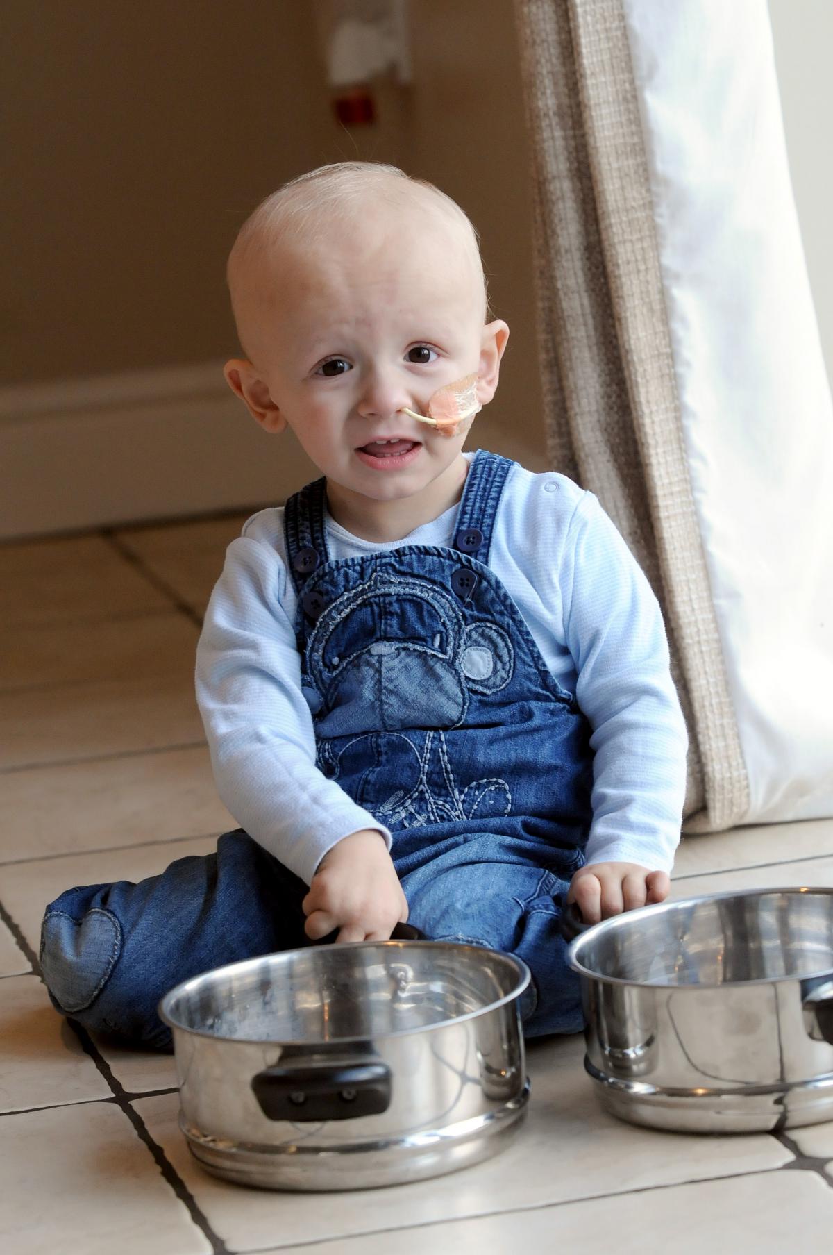 Parker Royle from Great Sankey is battling a rare form of cancer.