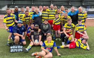 Warrington Wolves PDRL squad are gearing up to take on a charity walk next weekend