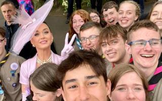 One Scout from Warrington met Katy Perry during King Charles' Coronation Day