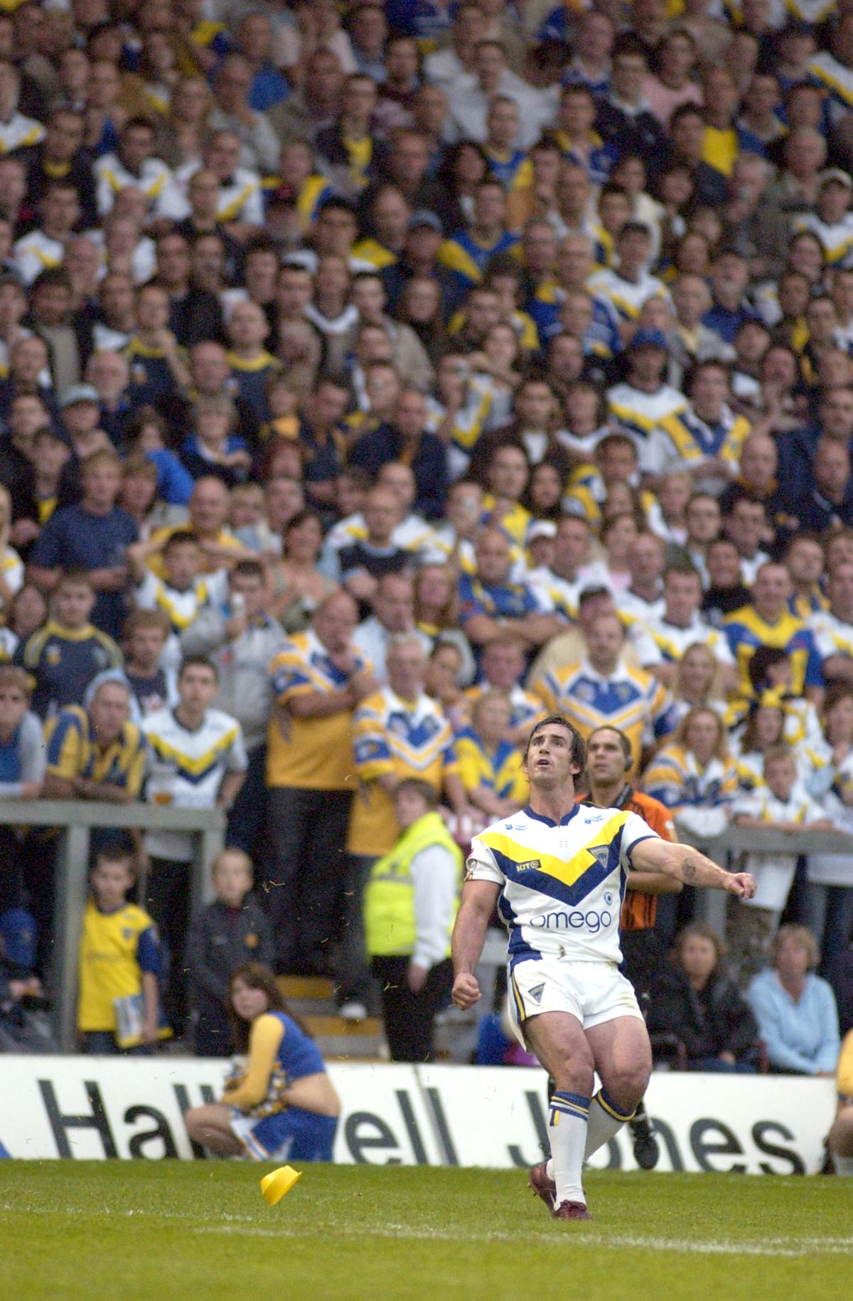 The great Andrew Johns, who made three appearances for Wolves in 2005. Pictures by Mike Boden
