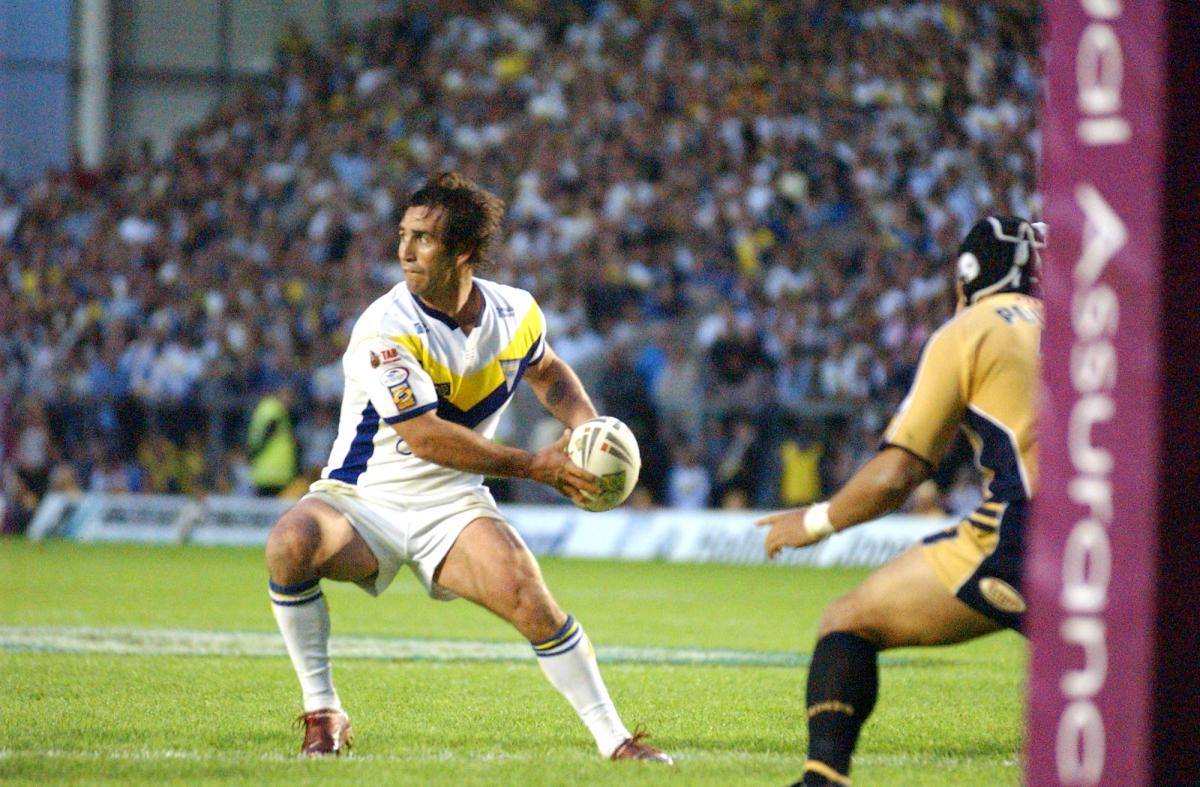 The great Andrew Johns, who made three appearances for Wolves in 2005. Pictures by Mike Boden