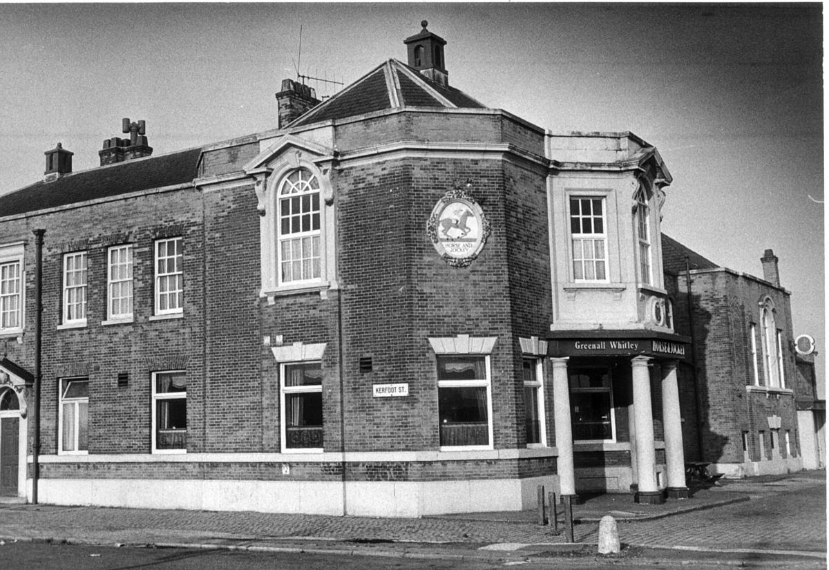 The Horse and Jockey pub on Winwick Road