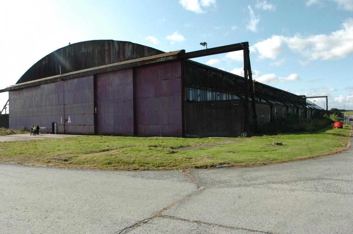 Burtonwood hangars