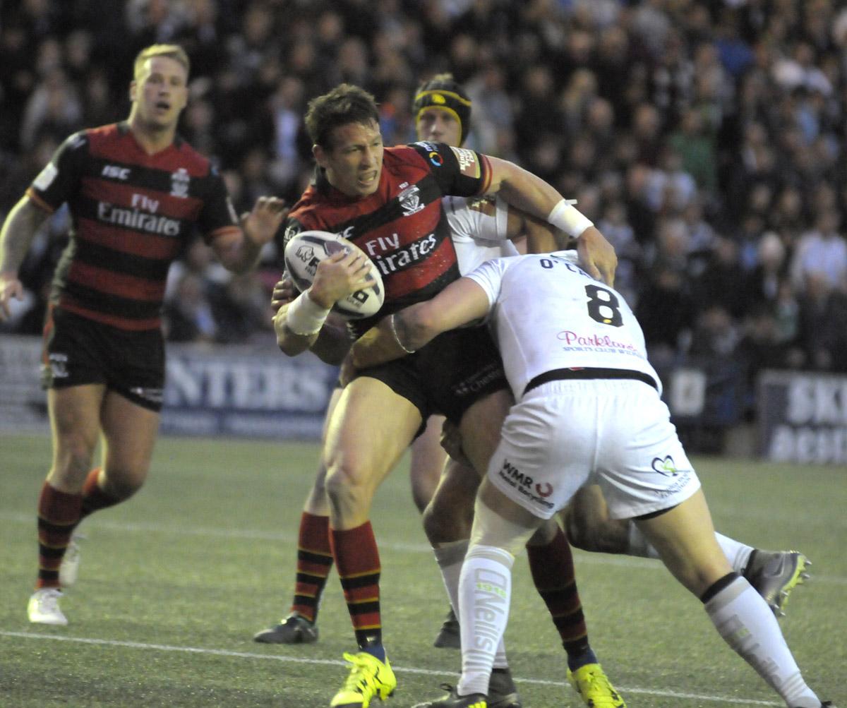 Super League Round 12 action from the Select Security Stadium. Pictures by Mike Boden