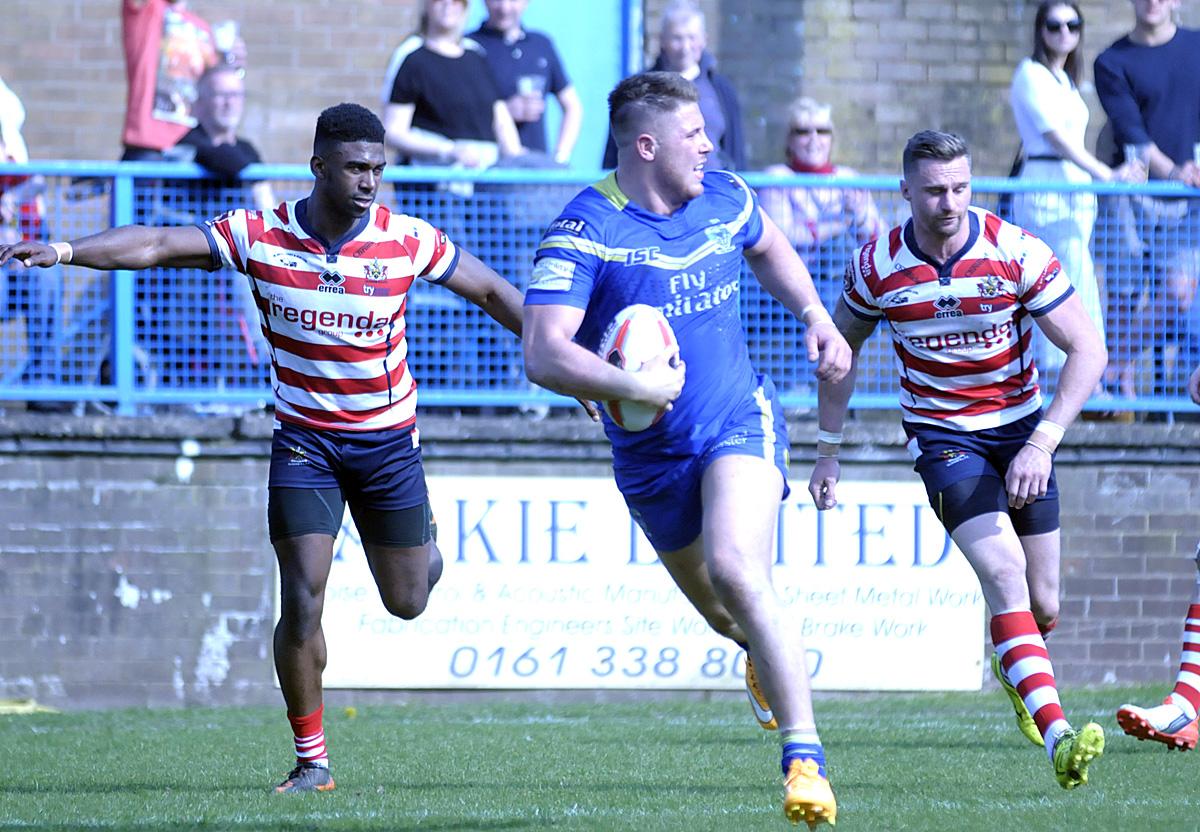 Action from Challenge Cup sixth-round tie at Bower Fold. Pictures by Mike Boden