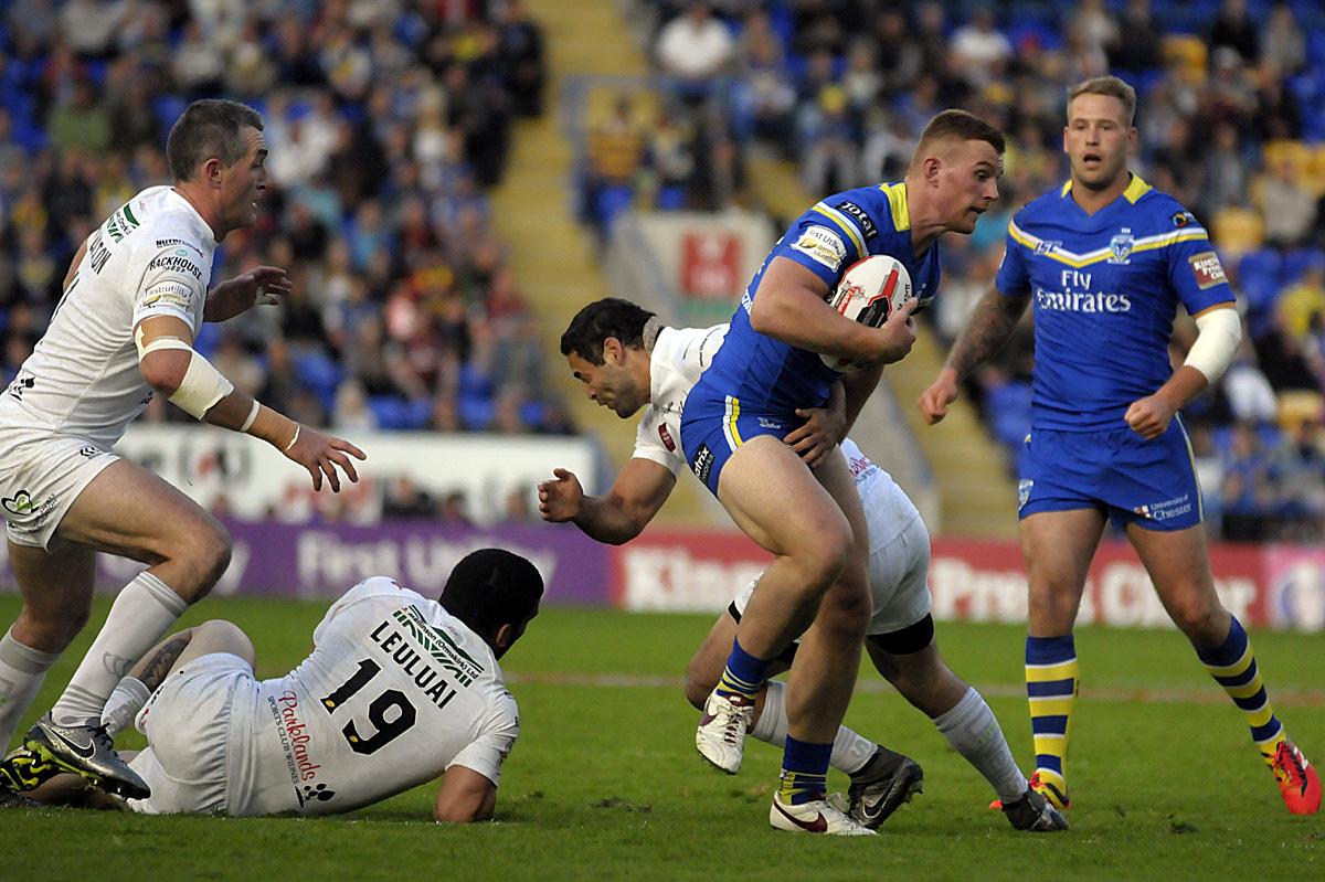 All the action as The Wire defeat Widnes to book a place in the Challenge Cup quarter finals. Pictures by Mike Boden