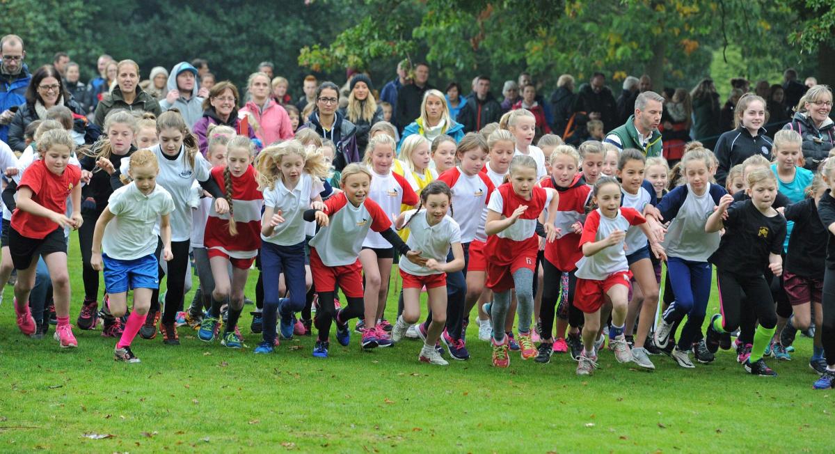 Action from Warrington Athletics Club's Schools Cross Country League Round One 2017 at Walton Hall Gardens. Pictures by Paul Heaps