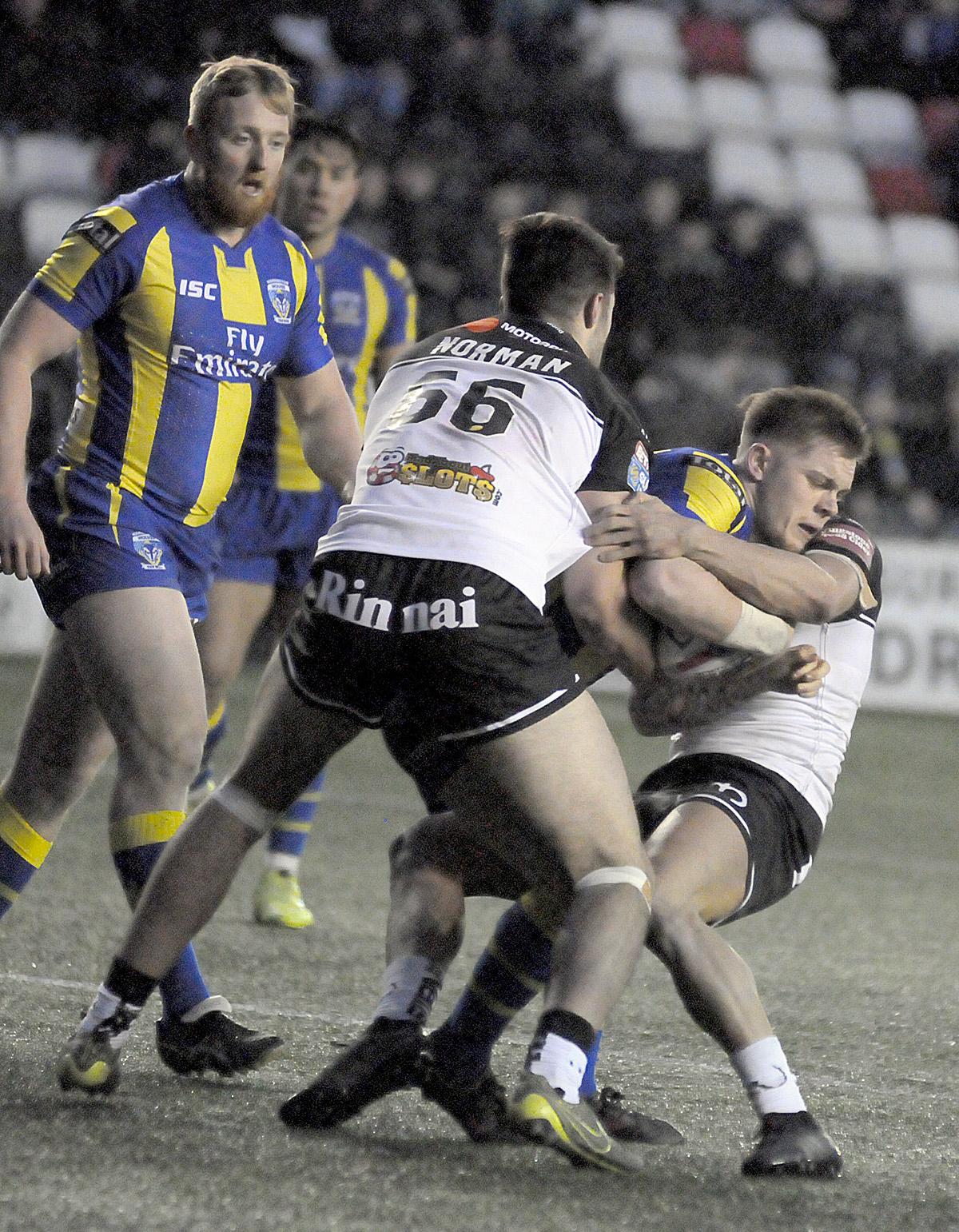 Re-live the action from Wolves' festive friendly at Widnes. Pictures by Mike Boden