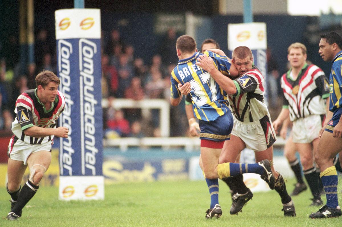A look back to when Warrington Wolves faced Cronulla Sharks, Penrith Panthers and Auckland Warriors at Wilderspool in the 1997 World Club Championship. Pictures, by Mike Boden, are seen here in game order