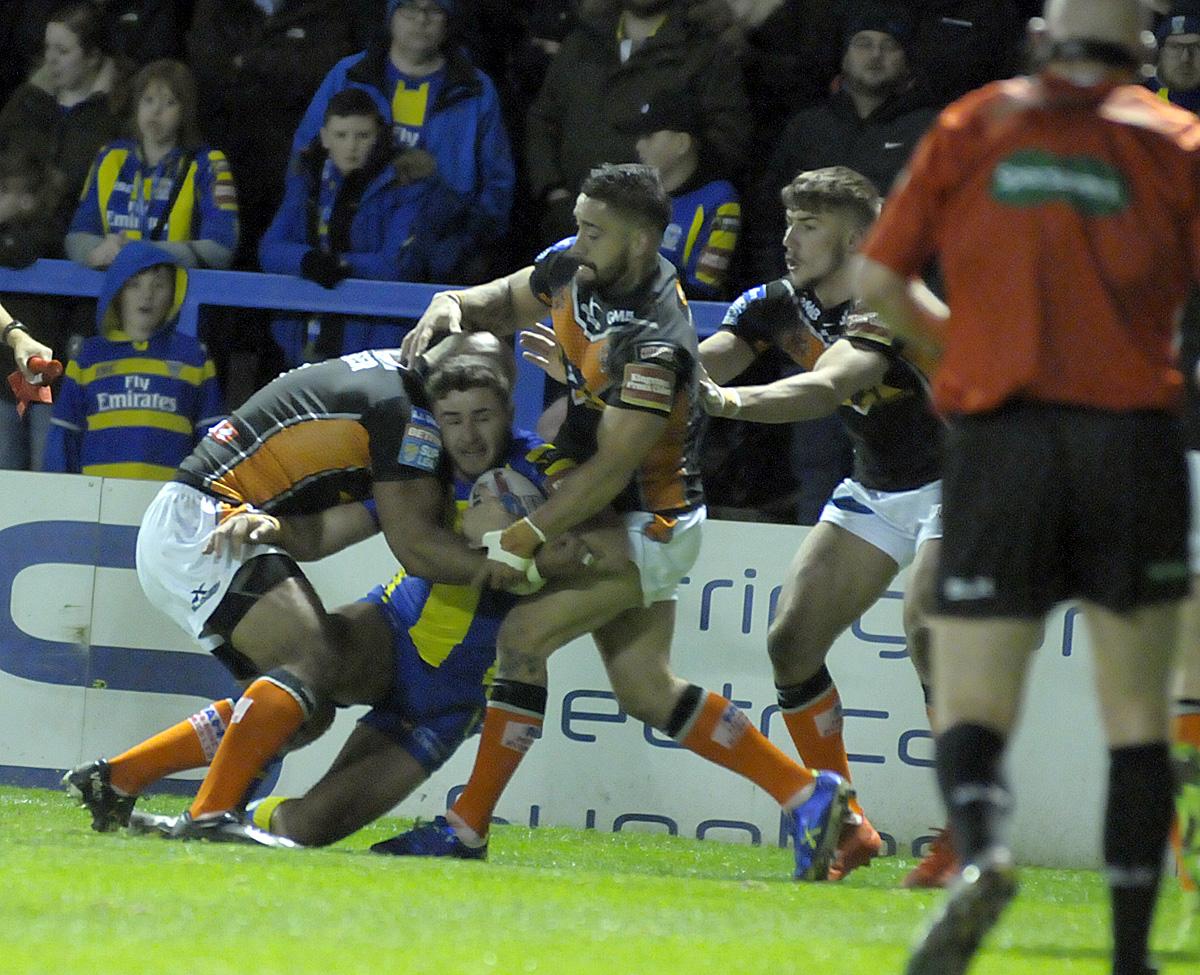 All the action from Warrington's 30-22 loss to Castleford Tigers at The Halliwell Jones Stadium. Pictures by Mike Boden