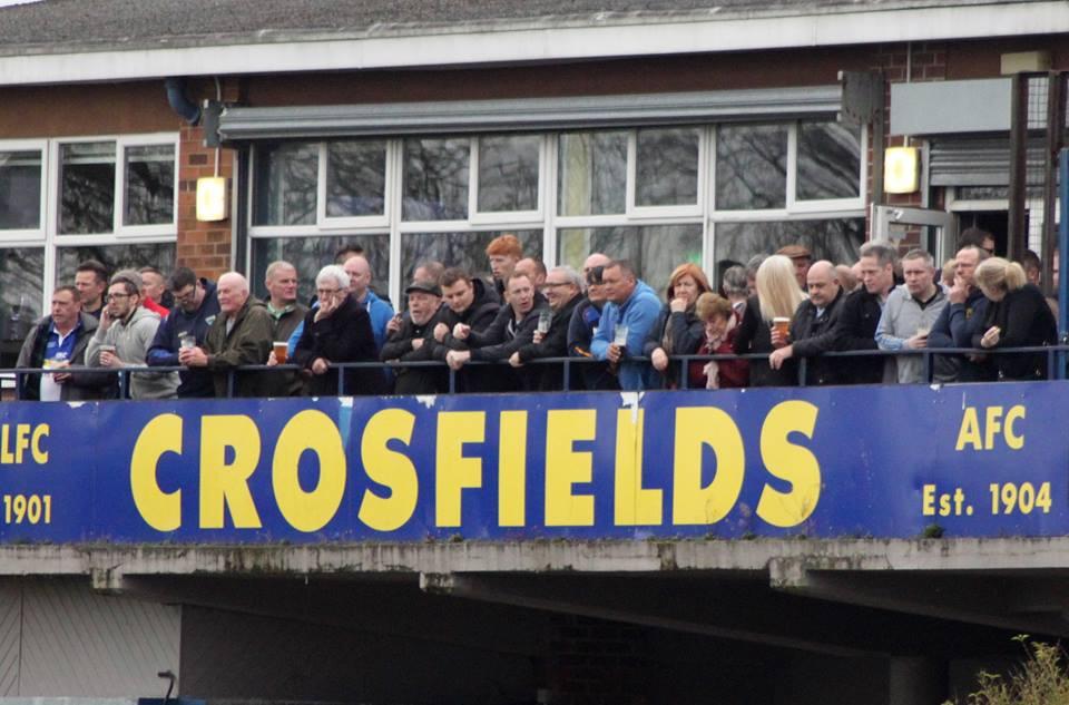 Action from Crosfields' 74-0 demolition of Salford City Roosters at Hood Lane on Saturday
