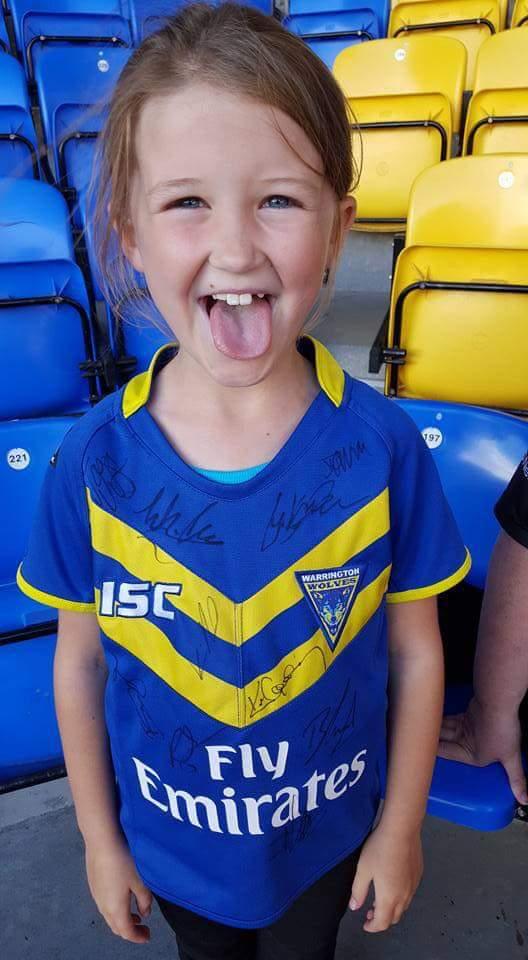 One young Wire fan will be mascot to Warrington Wolves against Wigan Warriors during the Dacia Magic Weekend at Newcastle next month. There's still time for more entries