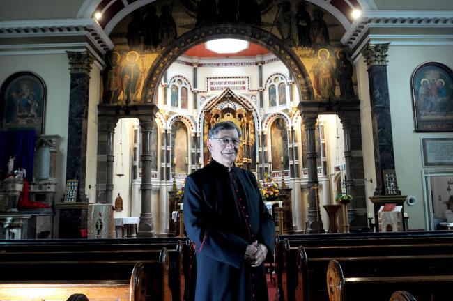 Canon Christopher Cunningham, parish priest at St Alban's and Sacred Heart, is set to celebrate his golden jubilee.