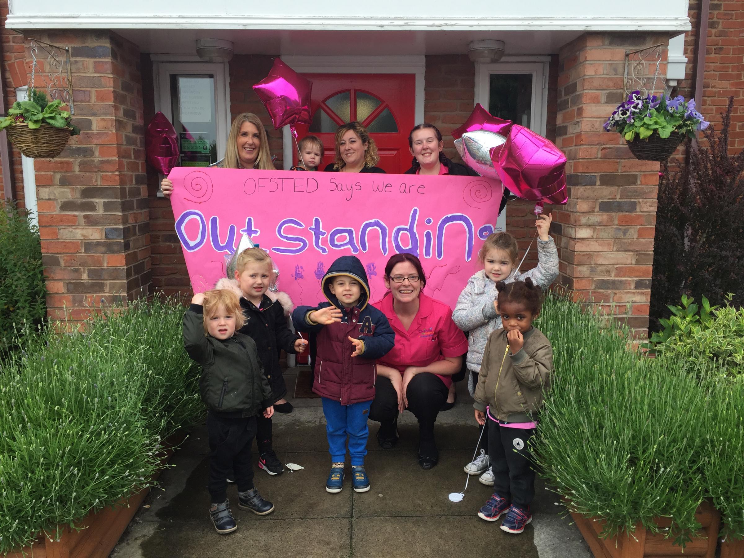 Celebrations under way at nursery in Bewsey following 'outstanding' Ofsted inspection