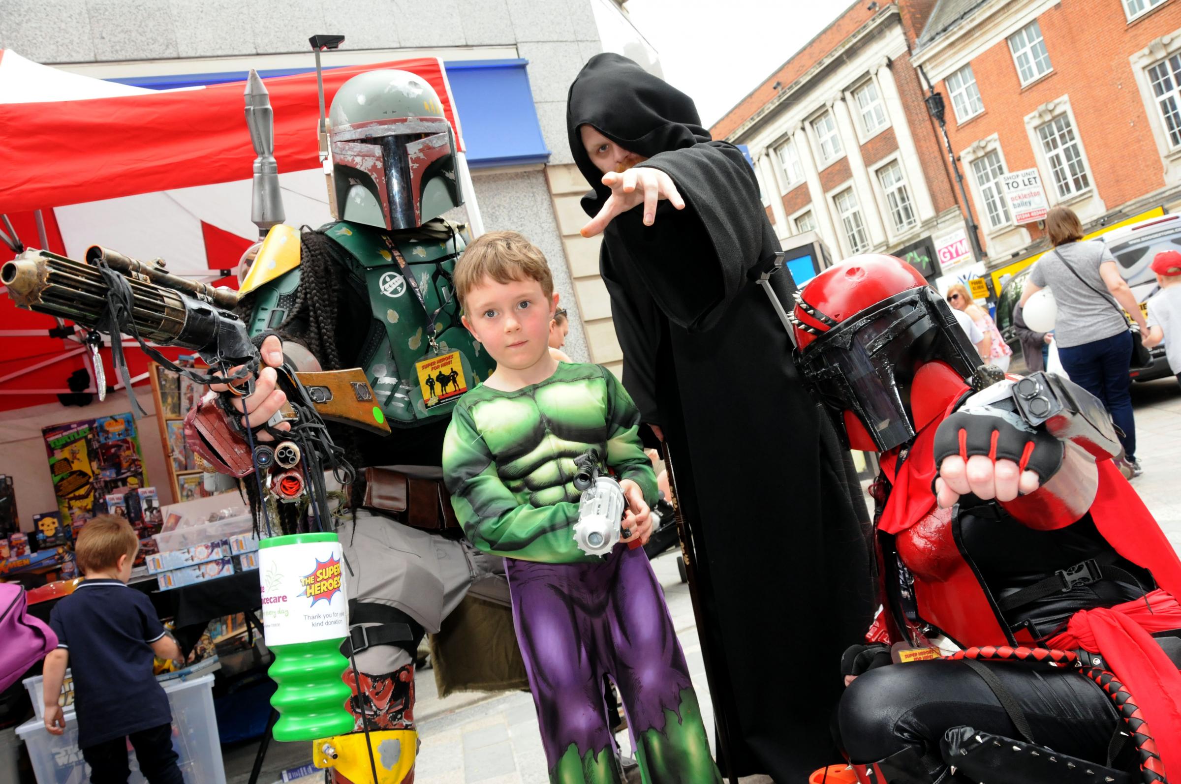 IN PICS: Families pack Warrington Comic Con