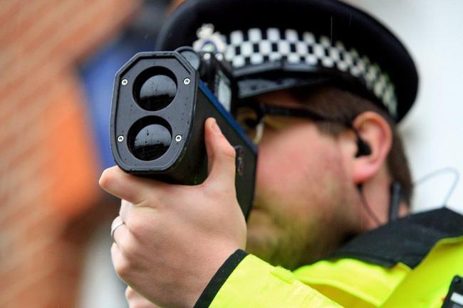 Speeding in the town is also monitored by PCSOs