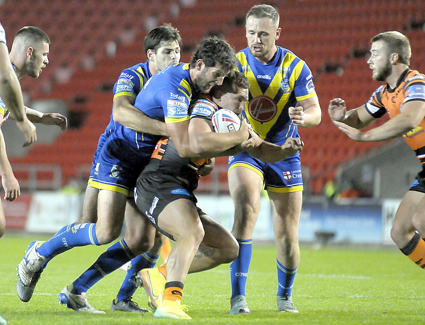 Warrington Wolves will face Castleford Tigers in their 2021 season opener. Picture by Mike Boden