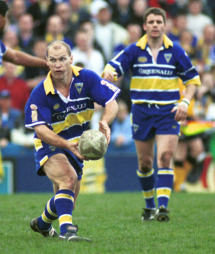 Allan Langer during his spell with Warrington. Picture by Mike Boden