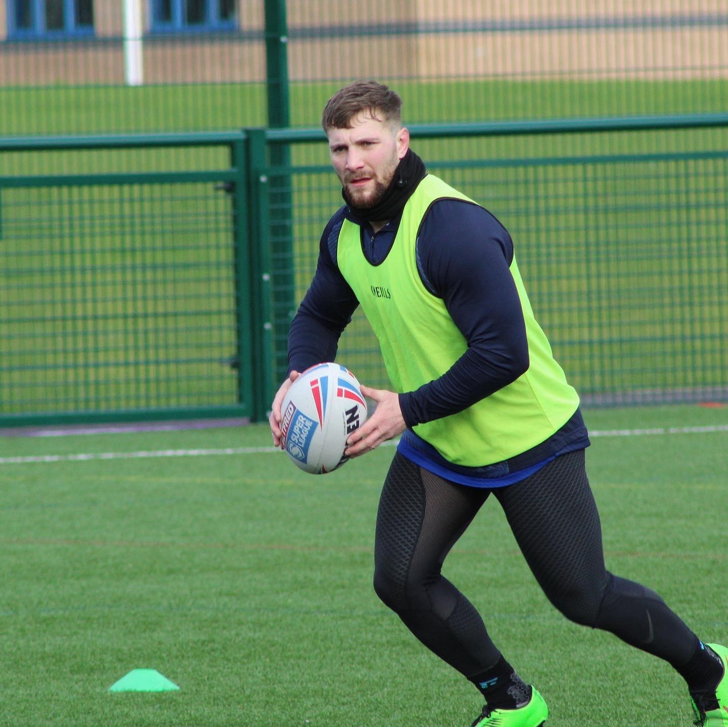 Matt Davis has picked up a hamstring injury in training. Picture by Warrington Wolves