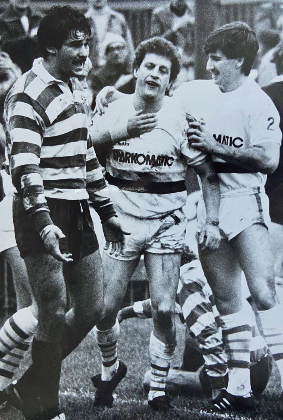 A try on one of Terry Days dozen appearances on the red rose side of the Pennines while on loan from Hull