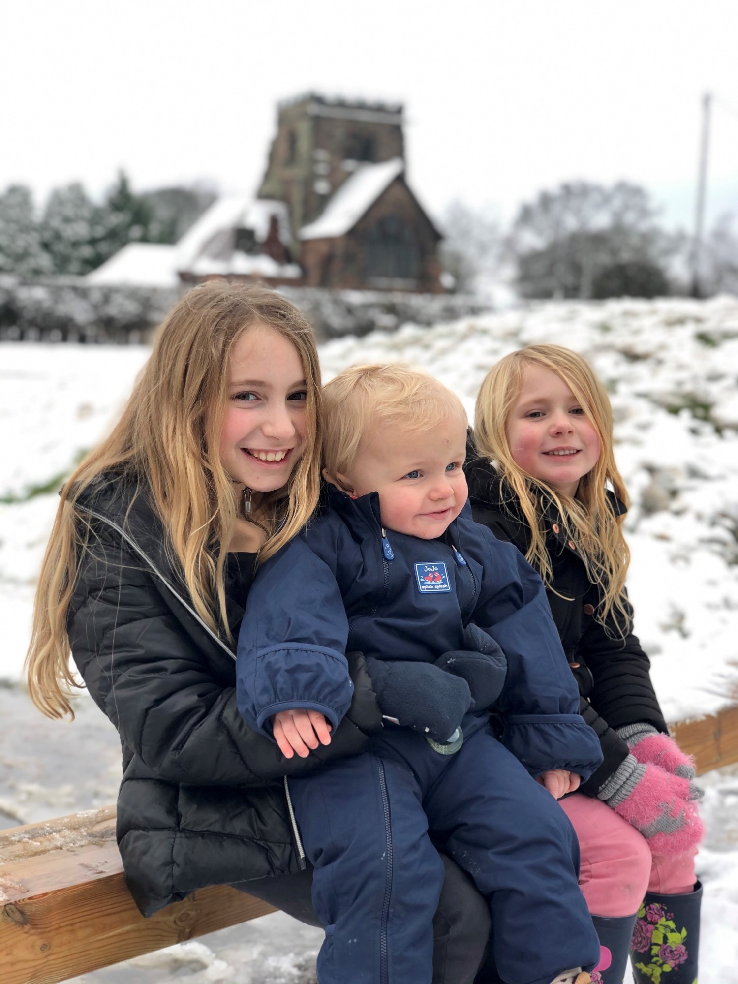 Sienna, Theo and Grace